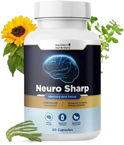 Neuro Sharp by NeoNature — a memory and focus nootropic capsule with ginkgo, phosphatidylserine and bacopa