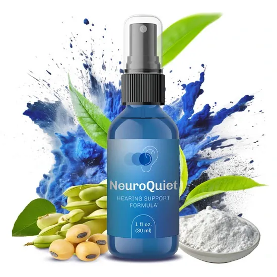 NeuroQuiet sublingual spray — neural hearing-support formula