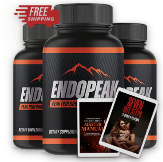 EndoPeak bundle options – male enhancement supplement with 60-day guarantee and savings on multi-bottle packages