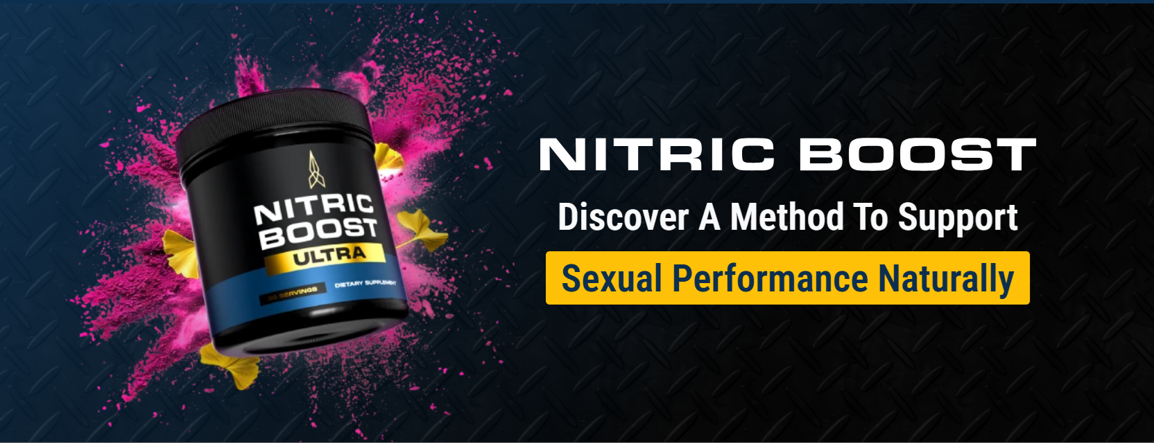 Nitric Boost 6-jar pack – erectile dysfunction supplement with natural ingredients and 180-day guarantee