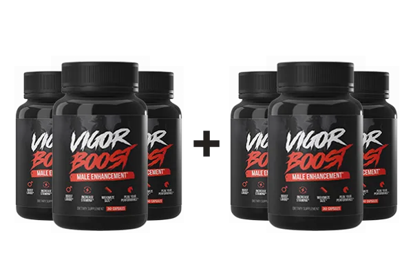 The VigorBoost six-bottle bundle the manufacturer calls its full protocol package