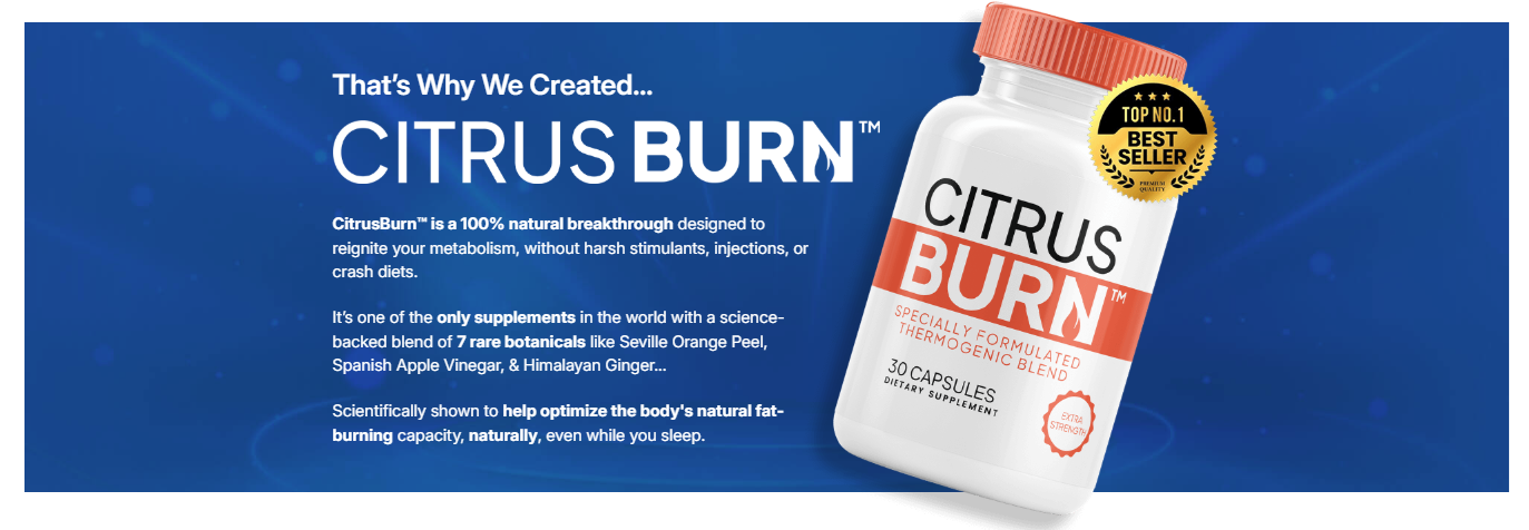 CitrusBurn bundle options – metabolic support supplement with 180-day guarantee