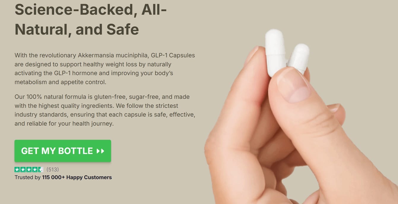 Slimlex Glp 1 supplement facts label